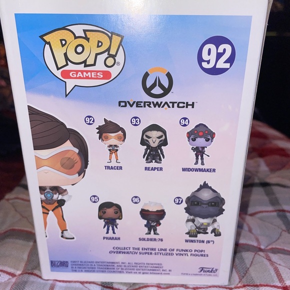 Funko Pop! Overwatch Tracer #92 - Picture 2 of 2